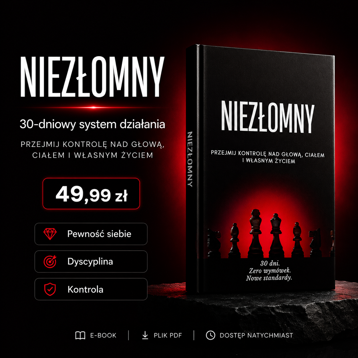 NIEZŁOMNY — stań się pewny siebie