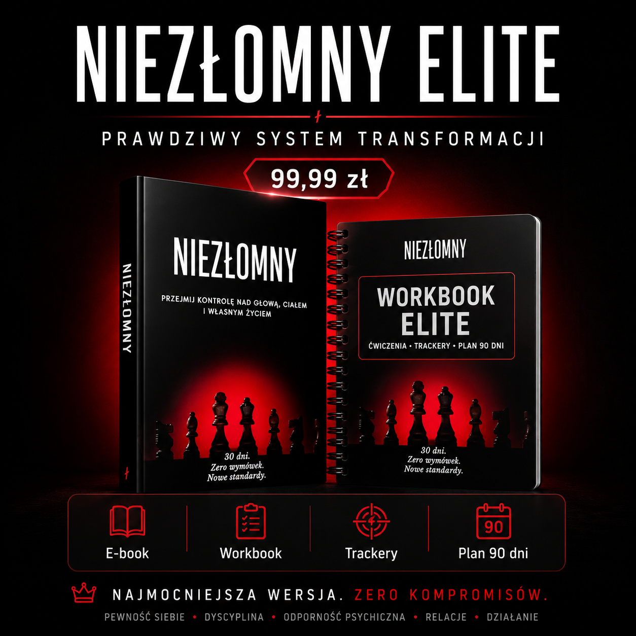 NIEZŁOMNY ELITE — prawdziwy system transformacji.